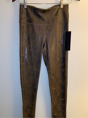 Mono B Taupe Activewear Leggings Label